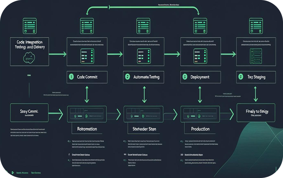 Continuous Integration/Continuous Deployment (CI/CD) - Automating the software delivery pipeline for faster, error-free, and efficient updates