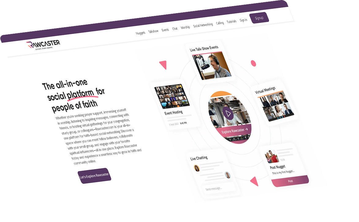 RawCaster: Growth Without Glitches Overview